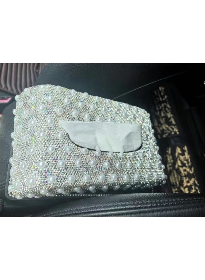 Fashionable Car Interior Ornament with Tissue Storage | 1 Piece - Image 4